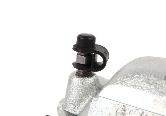 Grampo do freio traseiro esquerdo OEM 34216758135 para BMW E46, Z4 E85, Z4 E86. BMW original.