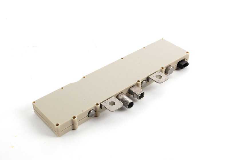 Amplificador de señal 315MHz OEM 65256906075 para BMW E46 {316i, 316Ci} {modelos AL11, AL12, AL21, AL22, AL51, AN72, BD71, BL51, BM71, BX71}. Original BMW.