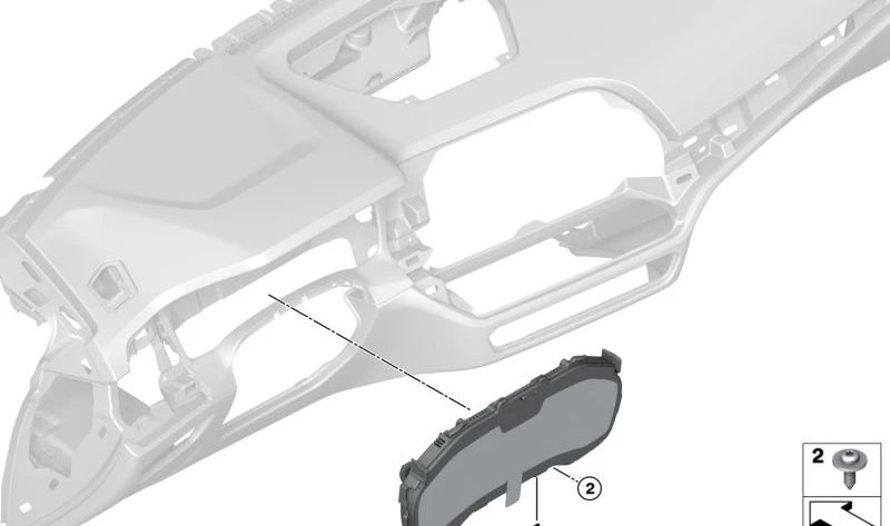 12.3 "OEM 62105B4A589 Digital Instrument Table for BMW Series 2 G42, Series 3 G20/G21/G28/G80, Series 4 G22/G23/G26/G82/G83, Series 5 F90/G30/G31/G38, Series 6 G32, Series 7 G11N/G12N, Series 8 F91-F93/G14-G16, X3-F97/G01, X4-F98/G02, X5-F95/G05/G18,