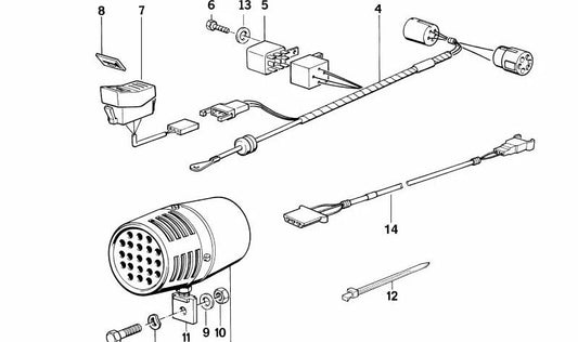 Tornillo cilíndrico OEM 07119901039 para motos BMW R 850 RT, R 1100 RT, K 100 RS, K 1100 RS... y más. Original BMW Motorrad.