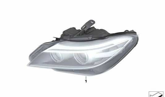 Bi-Xenon Beacon a destra per BMW E89 (OEM 63127348950). BMW originale