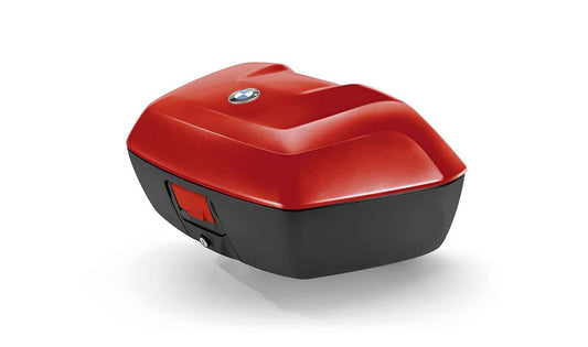 Carcasa exterior tapa del maletín Racing-Red OEM 77438354935 para BMW Motorrad R1200 GS, R1250 GS, S1000 XR... y más. Original BMW Motorrad.
