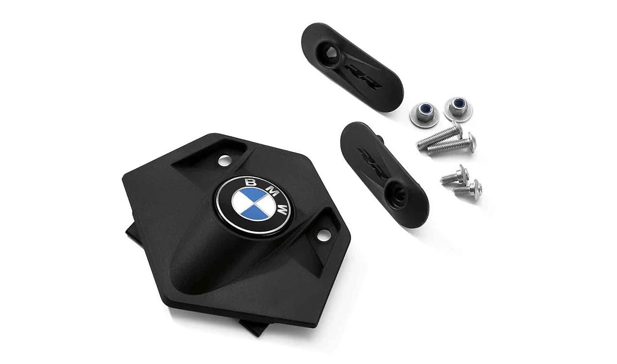 Kit de caches OEM M Race 77318404052 pour motos BMW S 1000 RR (K66, K67) et M 1000 RR. BMW Motorrad d'origine.