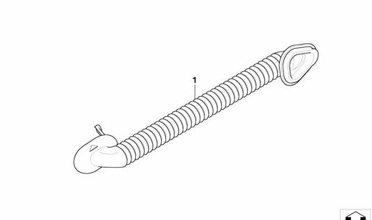 OEM 611369450 GUM RASSEGGIO PER BMW E92, E93. BMW originale.