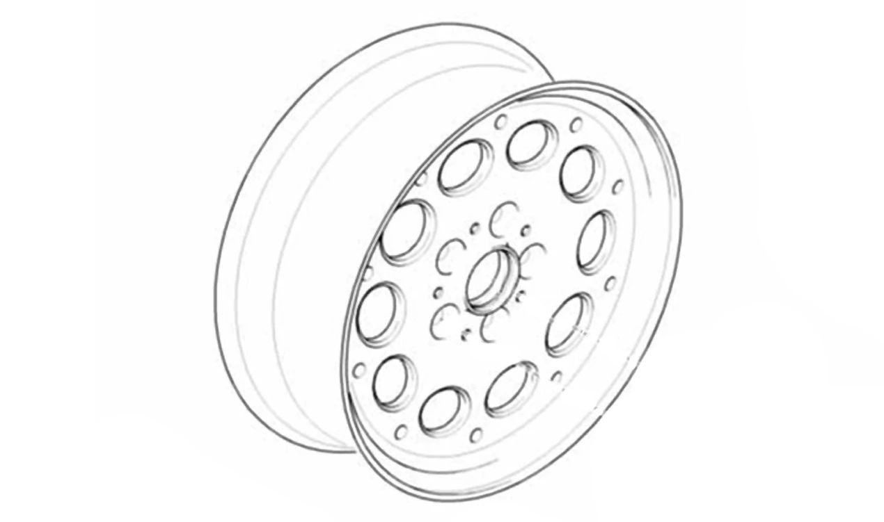 Cerchio in alluminio Z-Line Styling 36 OEM 36111092408 per BMW E36, E46, Z3. BMW originale.