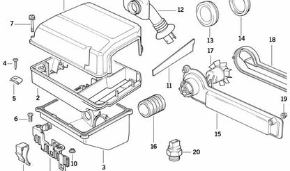 Träger Relay for BMW E31 (OEM 12901729555). Genuine BMW