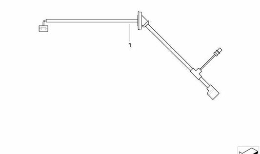 OEM -Übertragungsverkabelung 12513452281 für BMW E83. Original BMW.