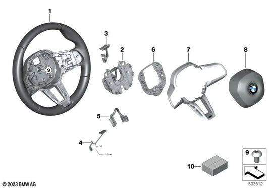 Lenkradelektronik für BMW Serie 2 U06, X1 U11, U12 (OEM 32305A84CC1). Original BMW