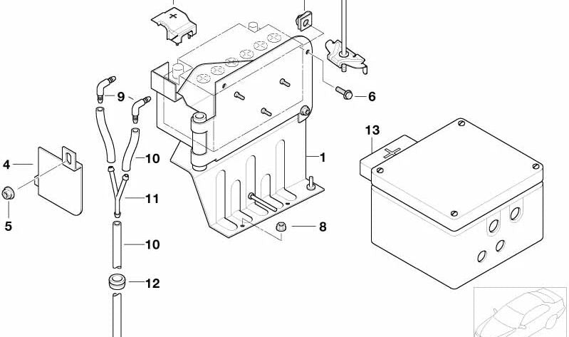 Conector de distribución OEM 61661378617 para BMW E30, E36, E90, E91, E24, E32, E38, F15, F85, E72, F16, F86, Z3. Compatible con sistemas de limpieza y ventilación. Original BMW.