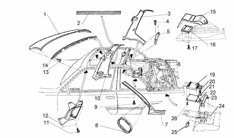 Cubierta embellecedora OEM 51440006386 para BMW E30. Original BMW.