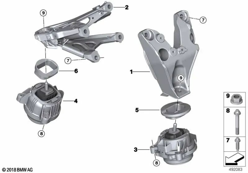 BMW E82, E88, F20N, F21, F21N, F22, F23, F87, F87N, E90N, E91, E91N, E92, E92N, E93, E93N, F30, F31, F34, F35, F35, F35, F35, F35. , F32, f33, f36, f82, f83, e60n, e61n, f07, f10, f11, f18, f06, f12, f13, f01n, f02n, x1, x3, x4, e70n, f15, e7