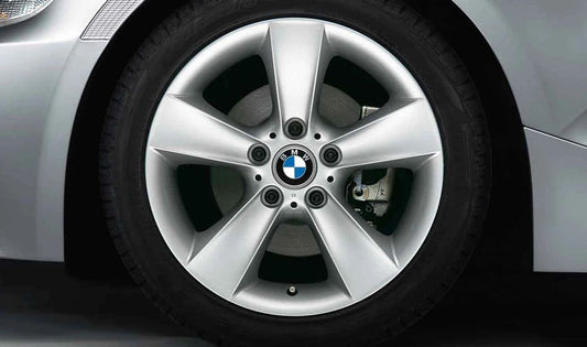Llantas de aleación diseño estrella 105 OEM 36116771256 para BMW Z4 E85 (modelos 2.0i, 2.2i, 2.5i) del 2002 al 2008. Original BMW.