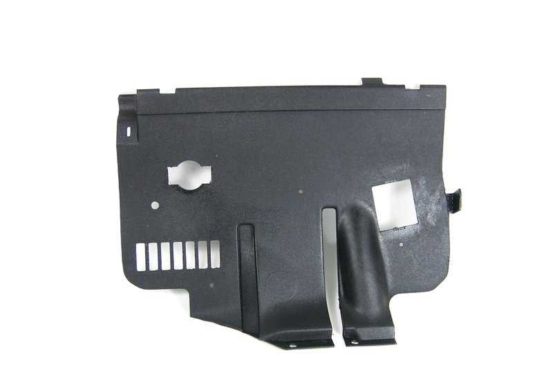 Cubierta inferior del pedal OEM 51458102931 para BMW E34. Pieza original BMW.