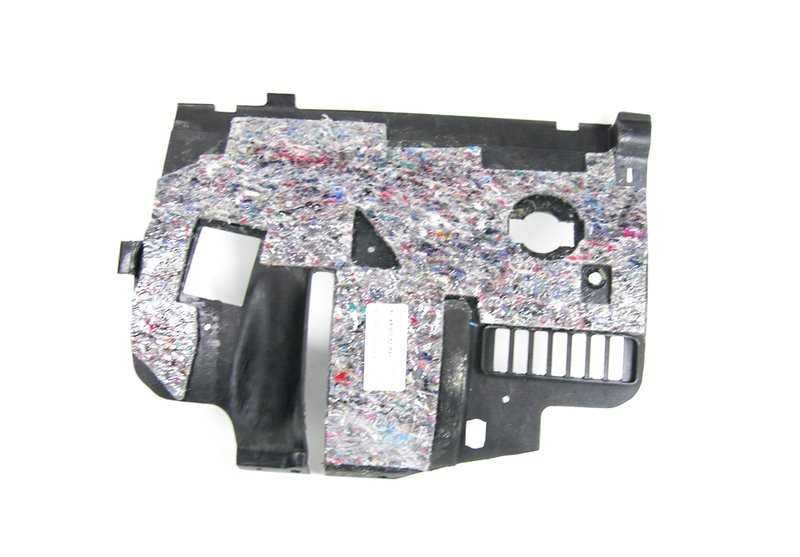 Cubierta inferior del pedal OEM 51458102931 para BMW E34. Pieza original BMW.
