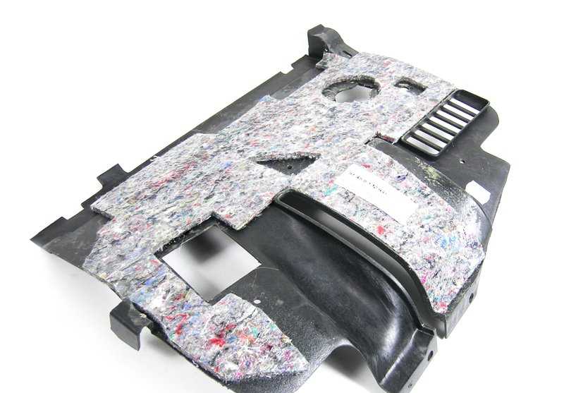 Cubierta inferior del pedal OEM 51458102931 para BMW E34. Pieza original BMW.