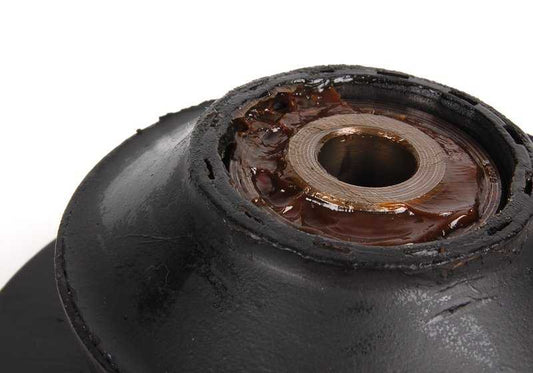 Cojinete soporte de suspensión OEM 31331139452 para BMW E30, E28, E34, E24, Z1. Compatible con modelos con motor M10 y tracción trasera. Original BMW.
