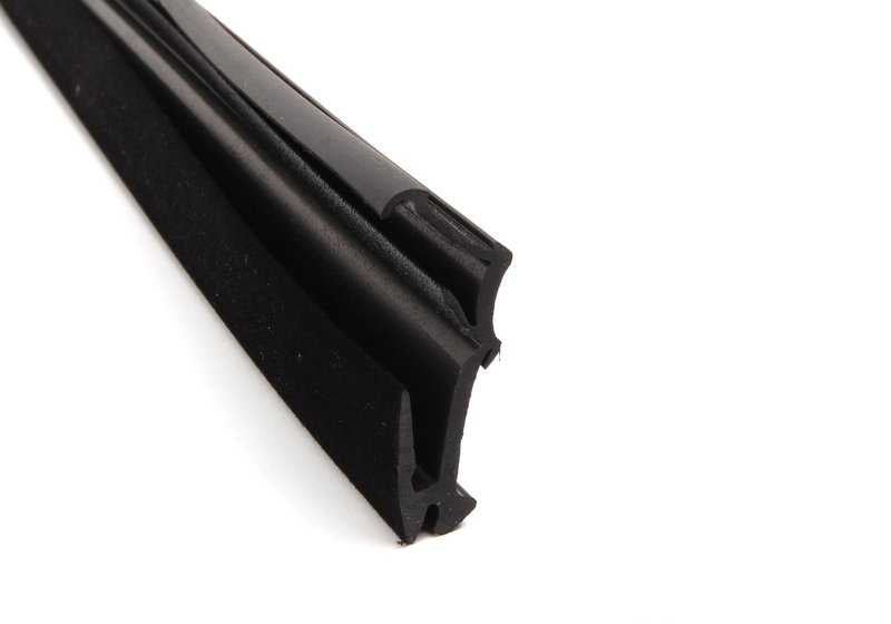 Left window guide OEM 51337033799 for BMW E60, E60N, E61, E61N. Original BMW replacement.