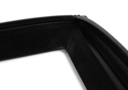 Left window guide OEM 51337033799 for BMW E60, E60N, E61, E61N. Original BMW replacement.