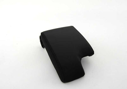 Apoyabrazos parte superior de cuero negro OEM 51168238229 para BMW Serie 3 E46 316i, 318i, 320i... y más. Original BMW.