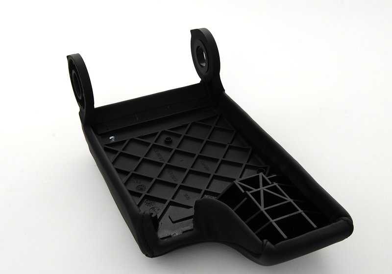 Apoyabrazos parte superior de cuero negro OEM 51168238229 para BMW Serie 3 E46 316i, 318i, 320i... y más. Original BMW.