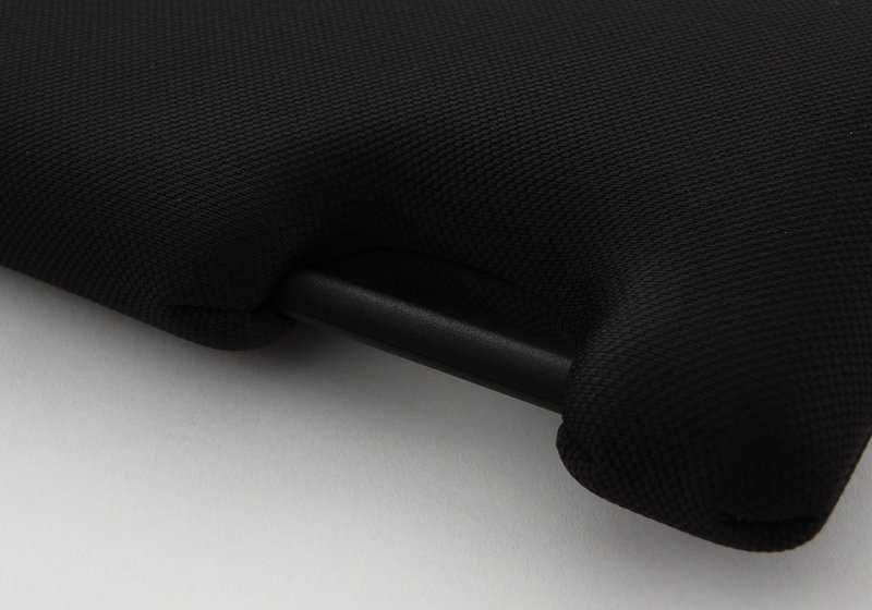 Left fabric sun visor for BMW E92, E92N (OEM 51167960063). Original BMW