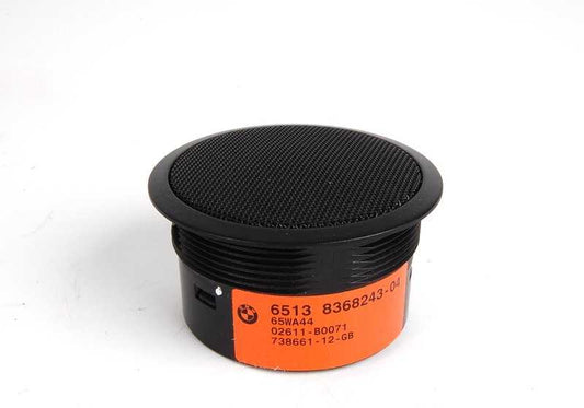 Altavoz de medios OEM 65138368243 para BMW E46, E52. Original BMW.