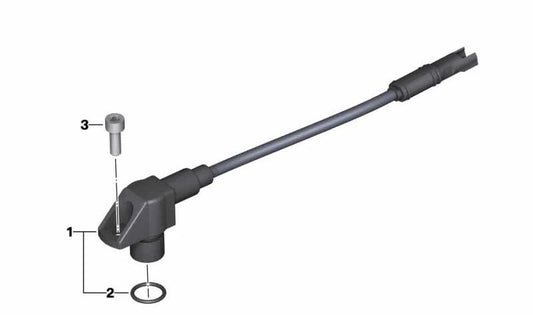 Sensor del cigüeñal OEM 13627670368 para motos BMW K1200S, K1300S, S1000RR, K1600GT... y más. Original BMW Motorrad.