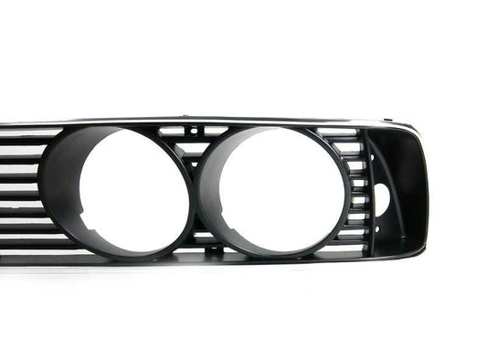 Rejilla decorativa izquierda OEM 51131838751 para BMW E24. Pieza original BMW.