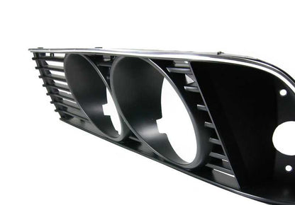 Rejilla decorativa izquierda OEM 51131838751 para BMW E24. Pieza original BMW.