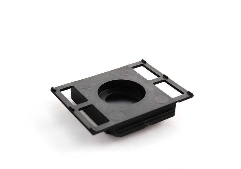 Soporte superior del radiador OEM 51647046545 para BMW E63 630i {modelos EA11, EA21, EA22, EA31, EA32, EA41, EA42, EH31, EH32, EH41}. Original BMW.