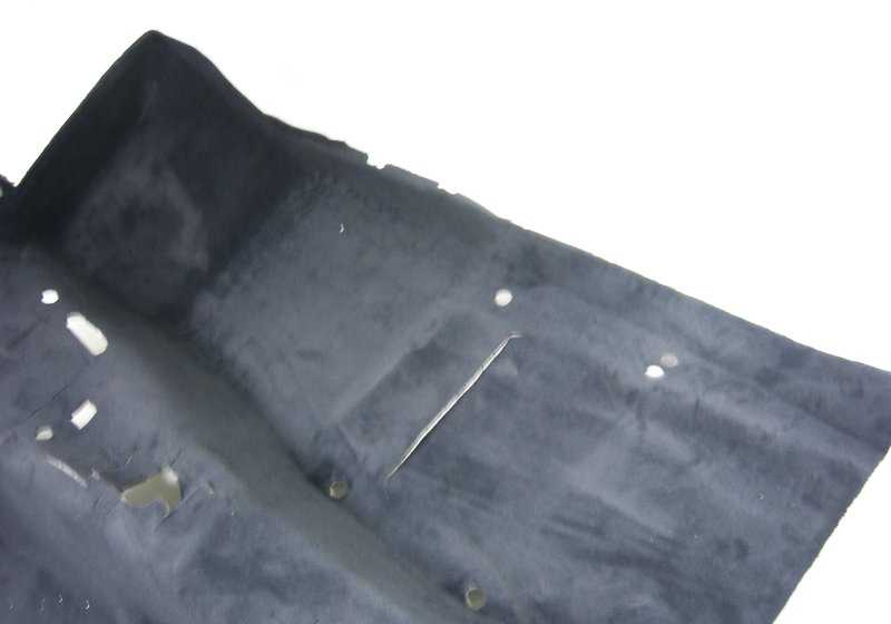Aislante acústico y protector inferior OEM 51471933411 para BMW Serie 3 E30. Original BMW.