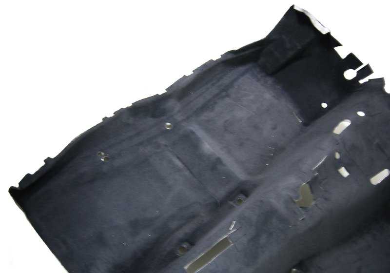 Aislante acústico y protector inferior OEM 51471933411 para BMW Serie 3 E30. Original BMW.