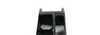 Consola corta central negra OEM 51168234154 para BMW Serie 3 E46 (316Ci, 316i, 318Ci... y más). Original BMW.