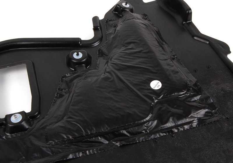 Proteção do compartimento do motor dianteiro para BMW E70 (OEM 51757163280). BMW originais.