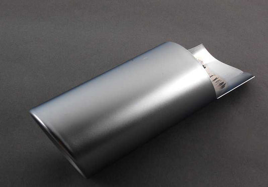 Exhaust trim aluminium look for BMW E92, E92N, E93, E93N (OEM 18307553641). Original BMW