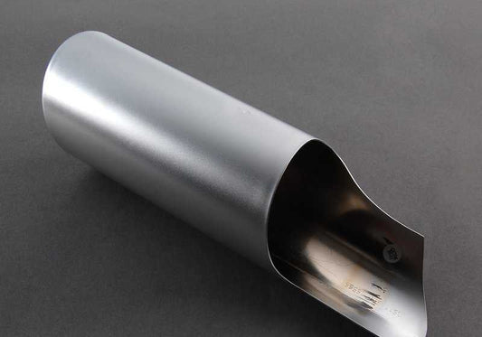 Exhaust trim aluminium look for BMW E92, E92N, E93, E93N (OEM 18307553641). Original BMW