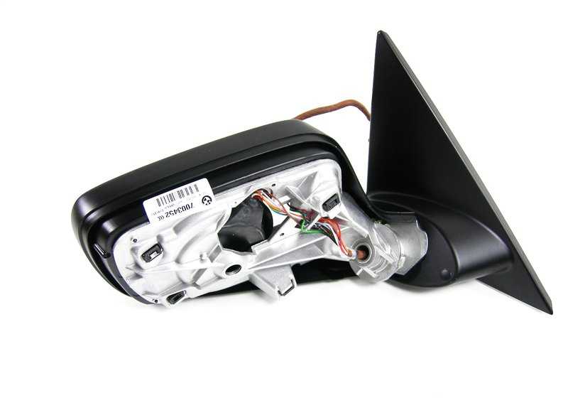 Espejo exterior calentable con memoria derecho OEM 51167003452 para BMW E46. Original BMW.