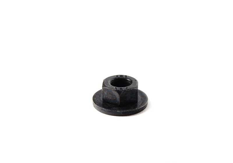 Hexagonal nut with washer OEM 07147144953 for BMW E82, E88, E46, E90, E91, E92, E93, F33, F83, E64, F12, E65, E66, F91, G14, E84, E70, E71, E72, E85, E85, E85, E85, E85, E85, E85, E85, E85, E85, E85 E89, i12, F55, F56, F65, F66, R56, F60. Original BMW.