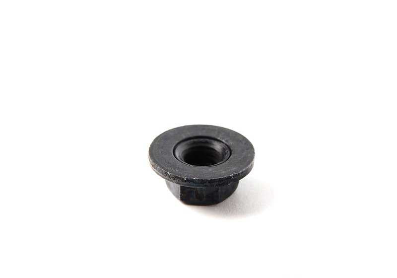 Hexagonal nut with washer OEM 07147144953 for BMW E82, E88, E46, E90, E91, E92, E93, F33, F83, E64, F12, E65, E66, F91, G14, E84, E70, E71, E72, E85, E85, E85, E85, E85, E85, E85, E85, E85, E85, E85 E89, i12, F55, F56, F65, F66, R56, F60. Original BMW.