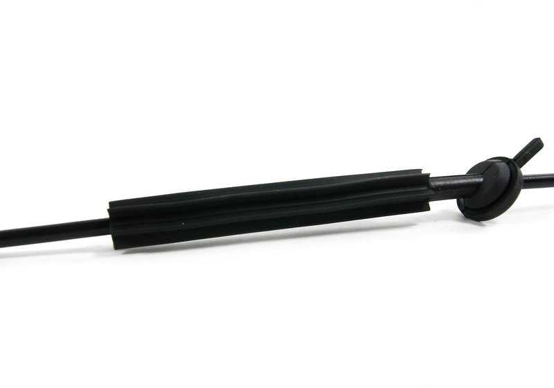 Cable Bowden de maletero OEM 51237197474 para BMW E65, E66. Original BMW.