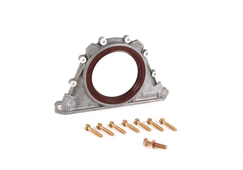 Juego tapas cierre motor OEM 11141436109 para BMW E34, E39, E38, E31, E53, E52. Original BMW.