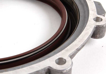 Juego tapas cierre motor OEM 11141436109 para BMW E34, E39, E38, E31, E53, E52. Original BMW.