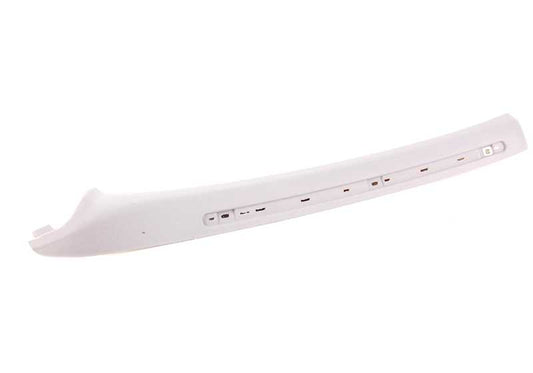 Paramento columna A izquierda HELLGRAU OEM 51438268191 para BMW Serie 3 E46, 316i, 318i. Original BMW.