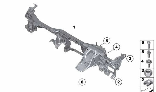 ASA ASA M8X25 OEM 32306783165 for BMW E81, E82, E87, E87N, E88, E90, E90N, E91, E91N, E92, E92N, E93, E93N, E84, E89. Original BMW.