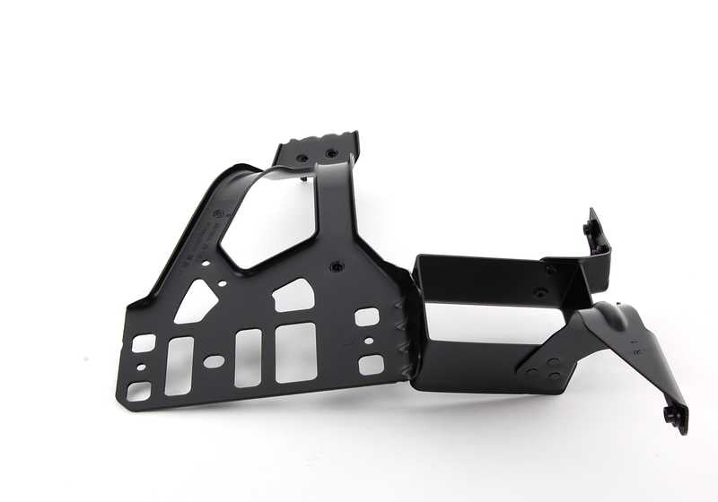 Soporte delantero derecho OEM 51647163484 para BMW E60, E60N, E61, E61N. Pieza original BMW.
