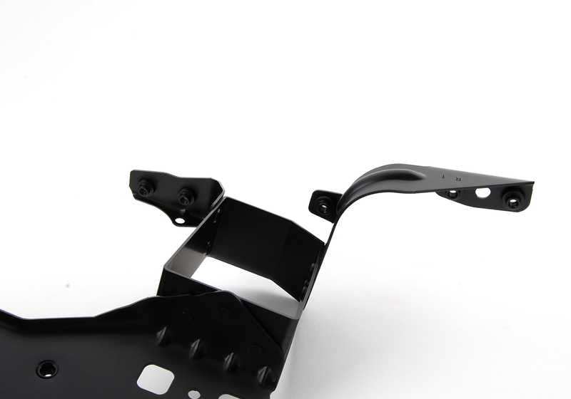Soporte delantero derecho OEM 51647163484 para BMW E60, E60N, E61, E61N. Pieza original BMW.