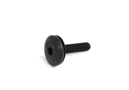 Round screw Isa M6x28 OEM 63127068171 for BMW E60, E61. Original BMW.
