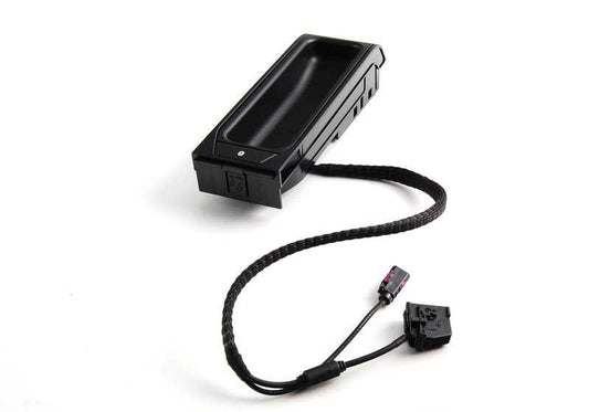 OEM mobile phone base 84109168940 for BMW E46, E39, E83, E53, E85, E86. Original support for central console. Original BMW piece.