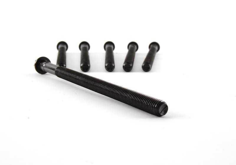Cylinder head bolt kit OEM 11127511534 for BMW E87, E46, E90, E91, E83, E85. Original BMW.
