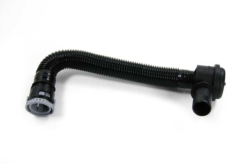 Tubo de descarga de aire OEM 11657556555 para BMW E82, E88, E90, E91, E92, E93. Original BMW.